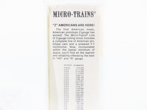 Z Scale Micro-Trains MTL 14123 NKP Nickel Plate Road 40' Box Car #13456 - SEALED