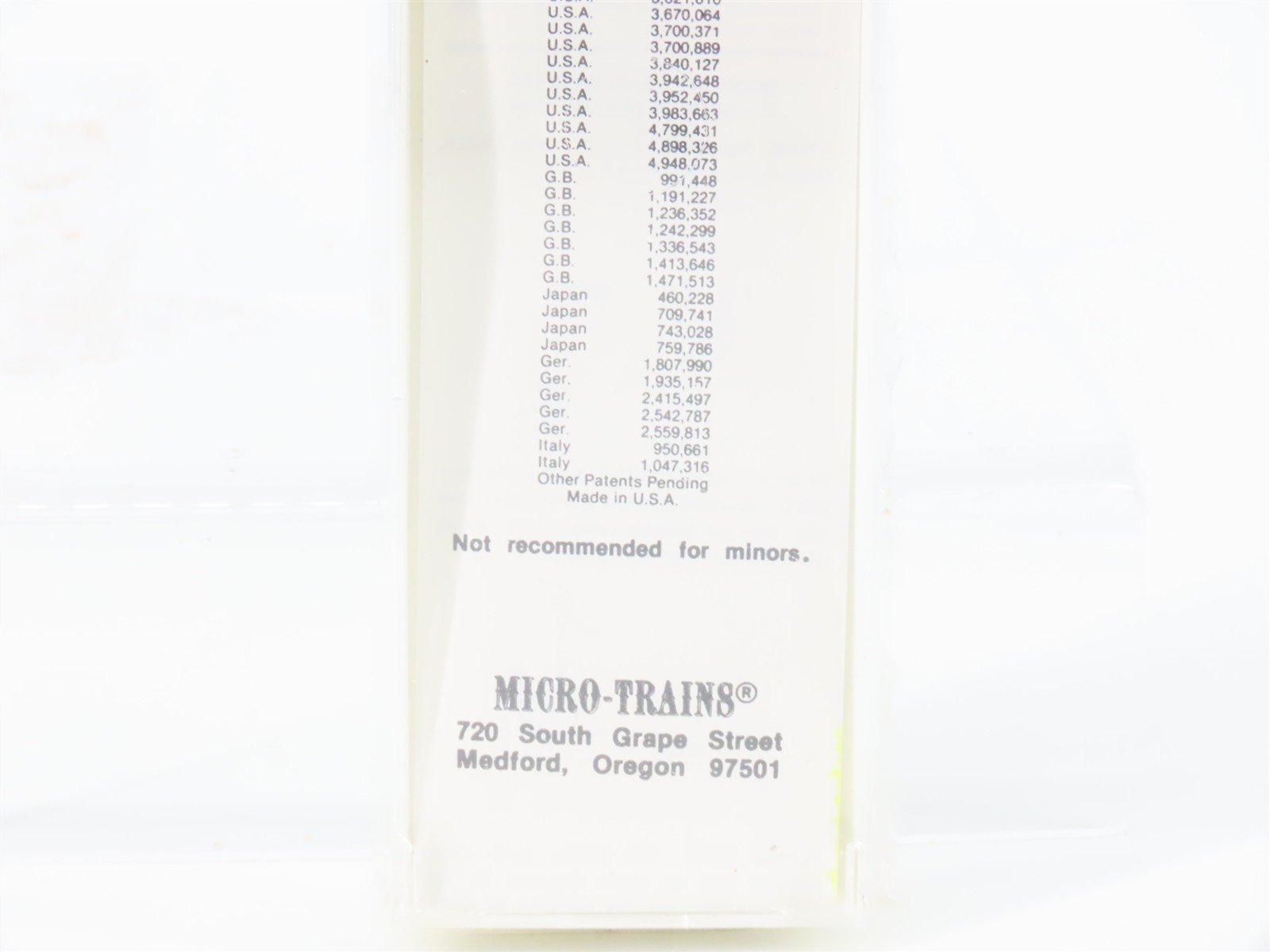 Z Scale Micro-Trains MTL 14123 NKP Nickel Plate Road 40' Box Car #13456 - SEALED