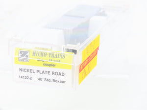Z Scale Micro-Trains MTL 14122-2 NKP Nickel Plate Road 40' Box Car #8502