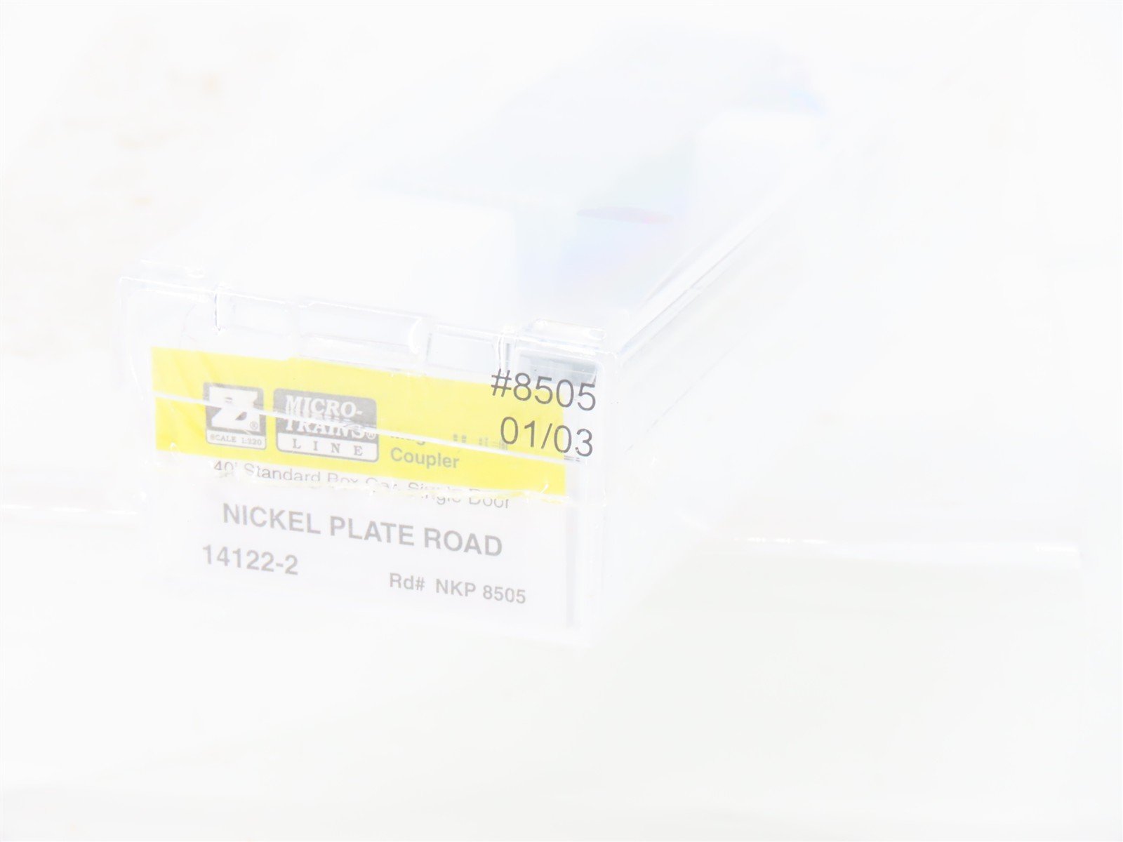 Z Scale Micro-Trains MTL 14122-2 NKP Nickel Plate Road 40' Boxcar #8505 - SEALED
