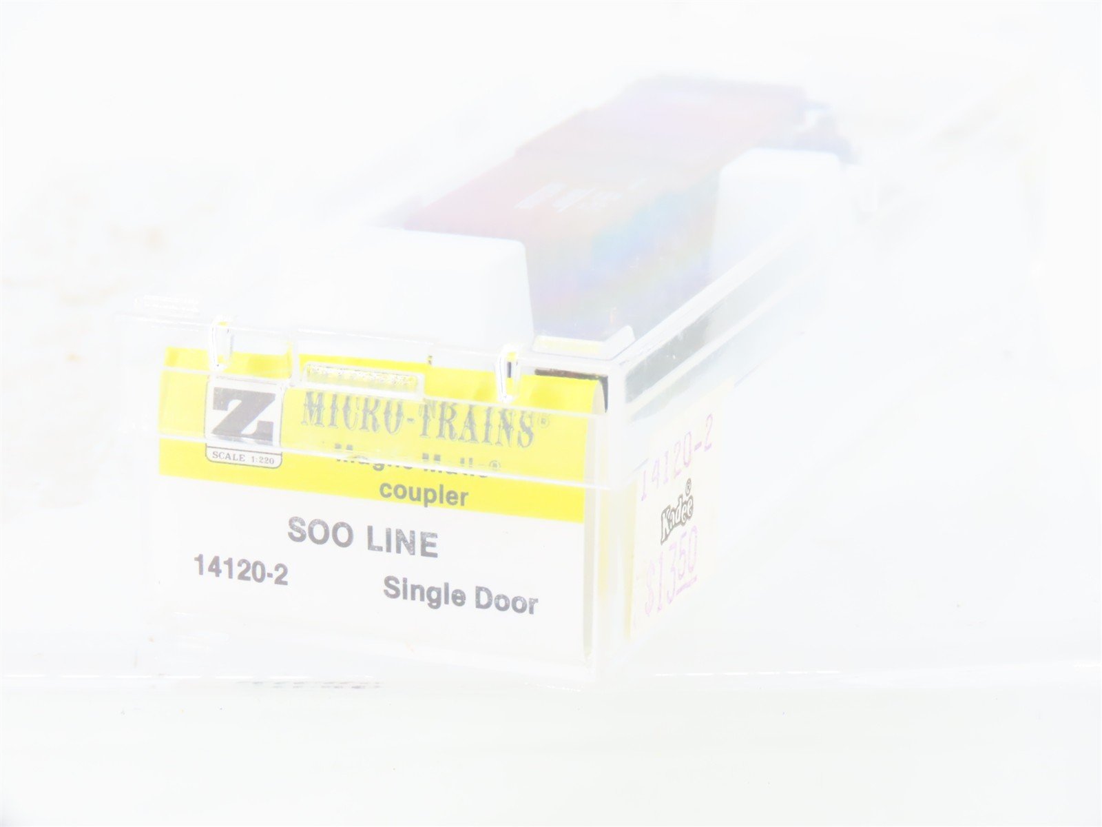 Z Scale Kadee Micro-Trains MTL 14120-2 SOO Line 40' Single Door Box Car #43980