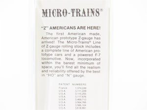 Z Scale Kadee Micro-Trains MTL 14115-2 B&O Baltimore & Ohio 40' Box Car #468599