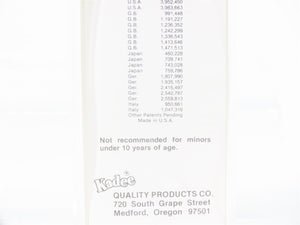 Z Scale Kadee Micro-Trains MTL 14115-2 B&O Baltimore & Ohio 40' Box Car #468599