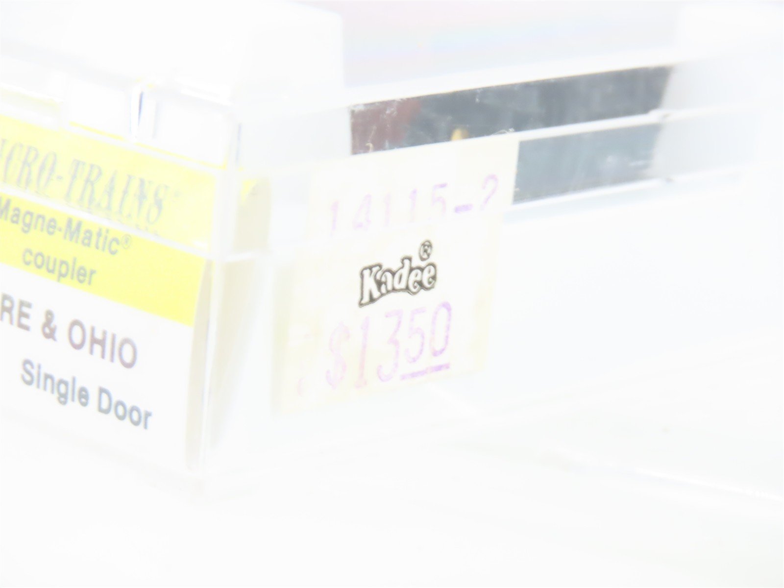 Z Scale Kadee Micro-Trains MTL 14115-2 B&O Baltimore & Ohio 40' Box Car #468599