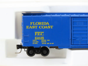 Z Scale Micro-Trains MTL 14114-2 FEC Florida East Coast 40' Box Car #21035