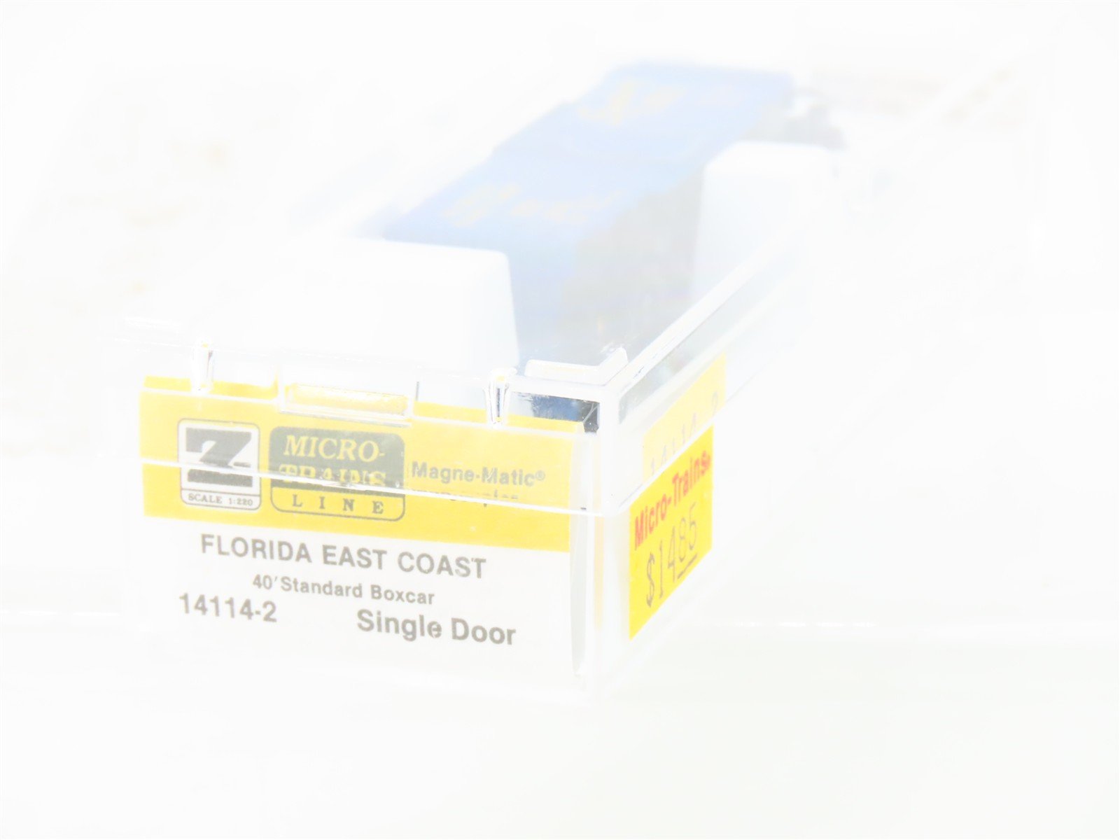 Z Scale Micro-Trains MTL 14114-2 FEC Florida East Coast 40' Box Car #21035