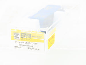 Z Scale Micro-Trains MTL 14114-2 FEC Florida East Coast 40' Box Car #21035