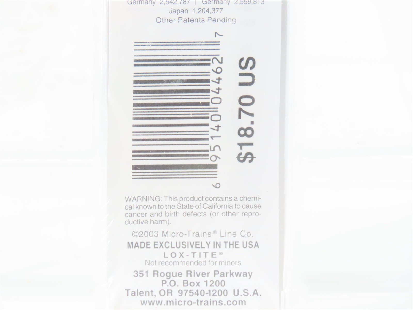 Z Micro-Trains MTL 14119-2 CN Canadian National 