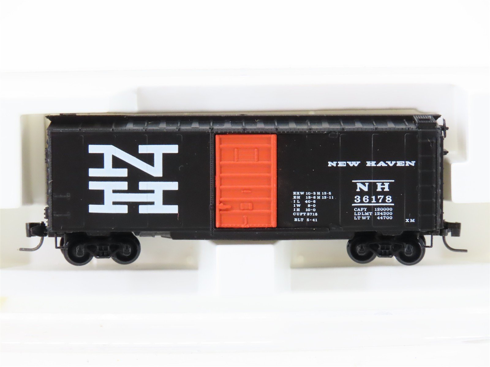Z Scale Kadee Micro-Trains MTL 14116-2 NH New Haven 40' Box Car #36178