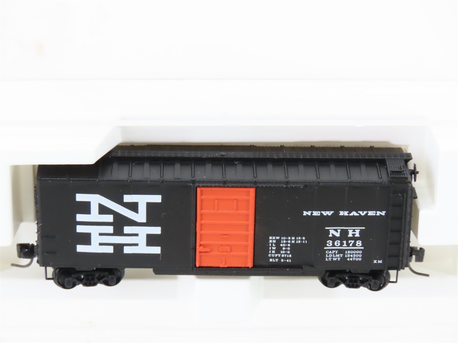 Z Scale Kadee Micro-Trains MTL 14116-2 NH New Haven 40' Box Car #36178