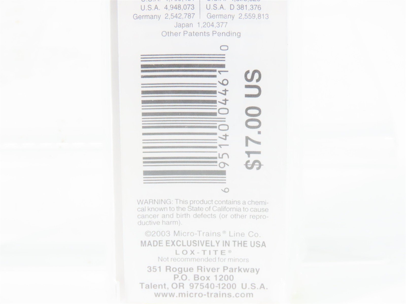 Z Scale Micro-Trains MTL 14119 CN Canadian National Maple Leaf 40' Boxcar 487544