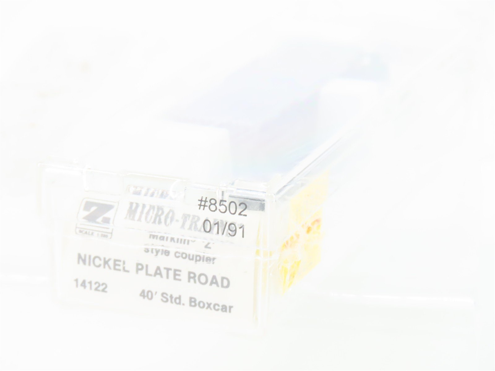Z Scale Micro-Trains MTL 14122 NKP Nickel Plate Road 40' Box Car #8502 - SEALED