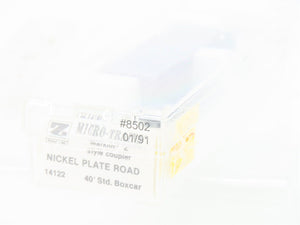 Z Scale Micro-Trains MTL 14122 NKP Nickel Plate Road 40' Box Car #8502 - SEALED