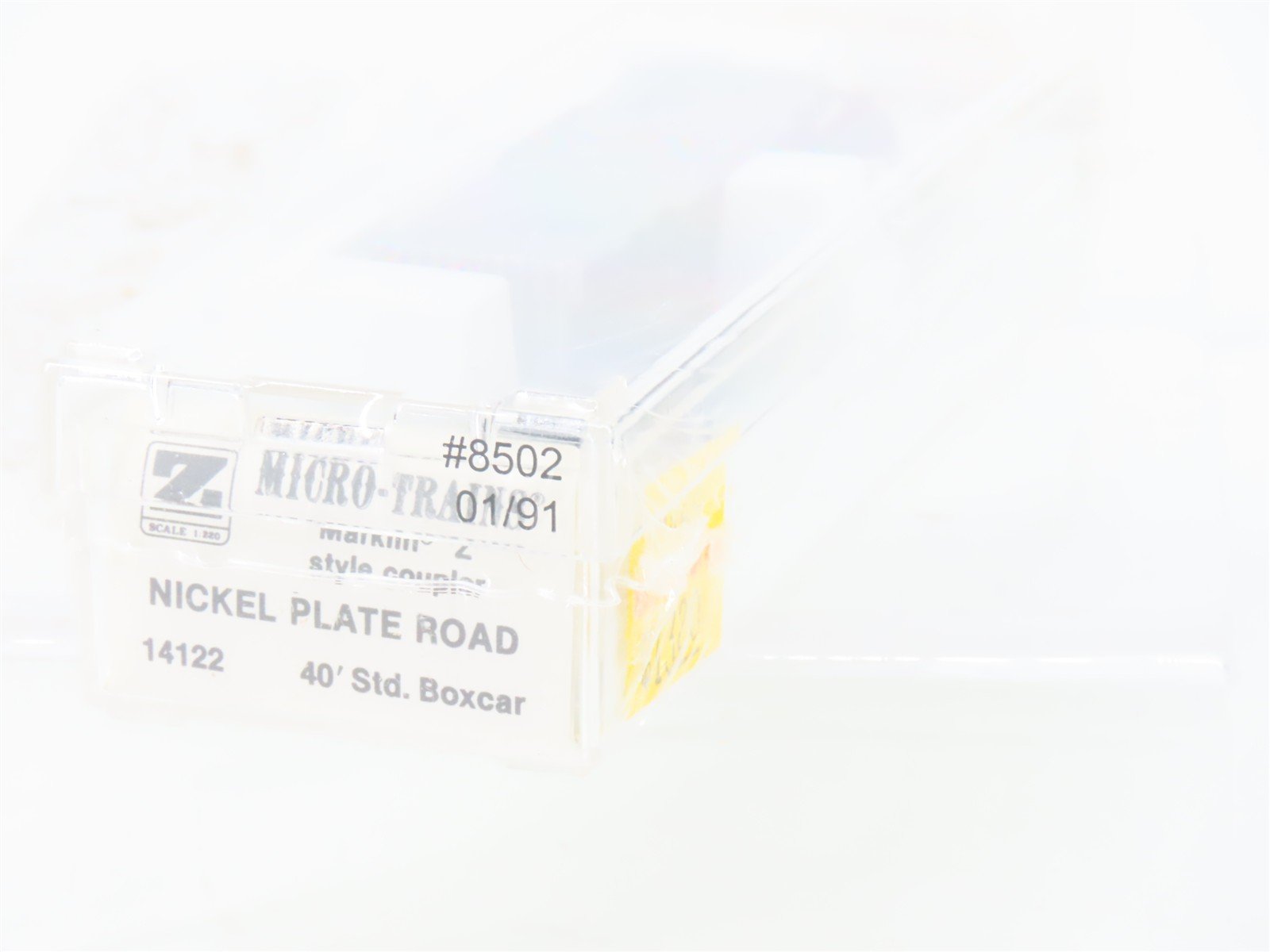 Z Scale Micro-Trains MTL 14122 NKP Nickel Plate Road 40' Box Car #8502 - SEALED