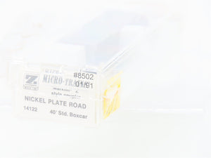 Z Scale Micro-Trains MTL 14122 NKP Nickel Plate Road 40' Box Car #8502 - SEALED