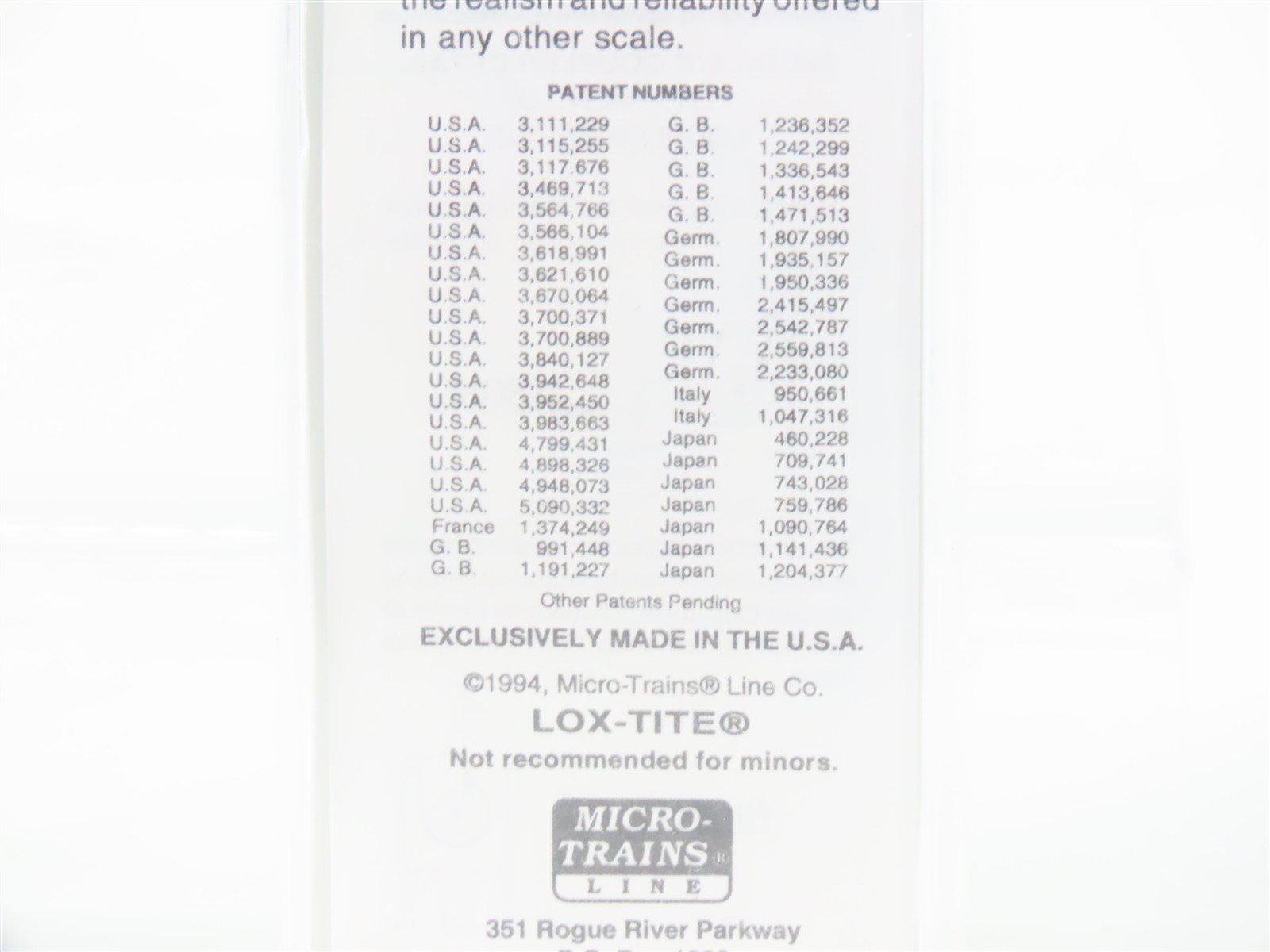 Z Scale Micro-Trains MTL 14109-2 UP 