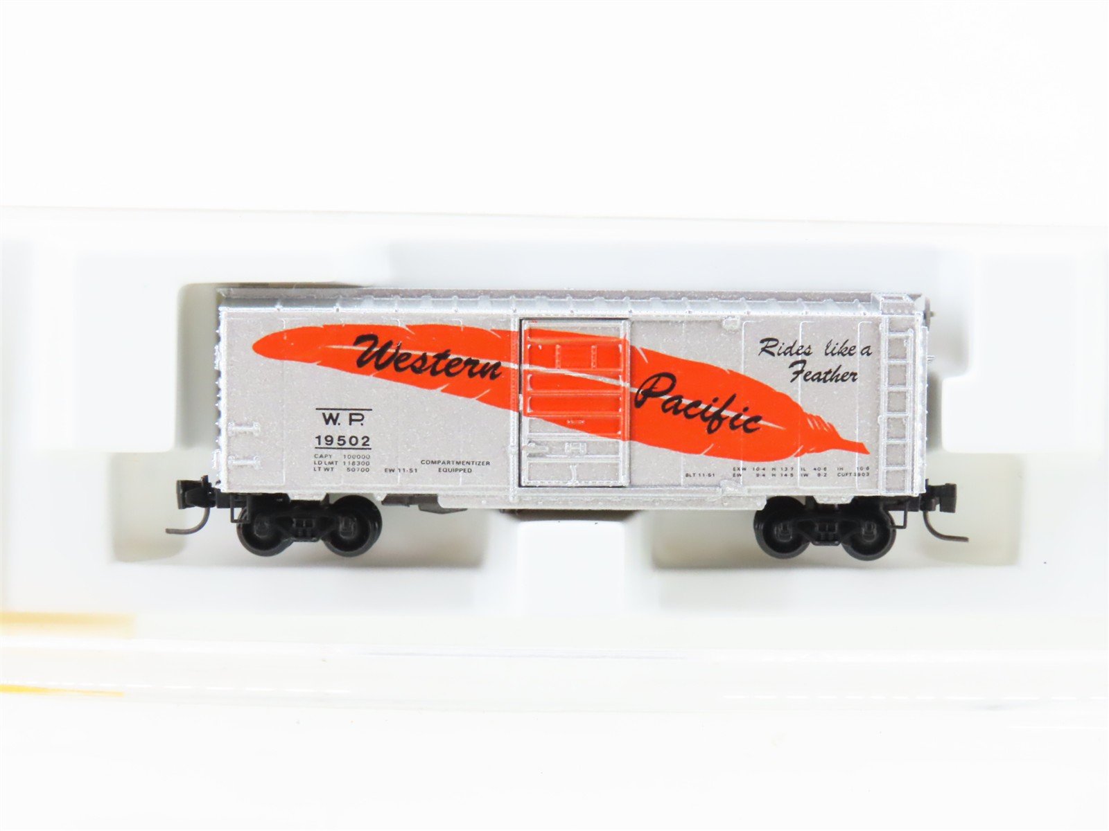 Z Kadee Micro-Trains MTL 14108-2 WP Western Pacific 