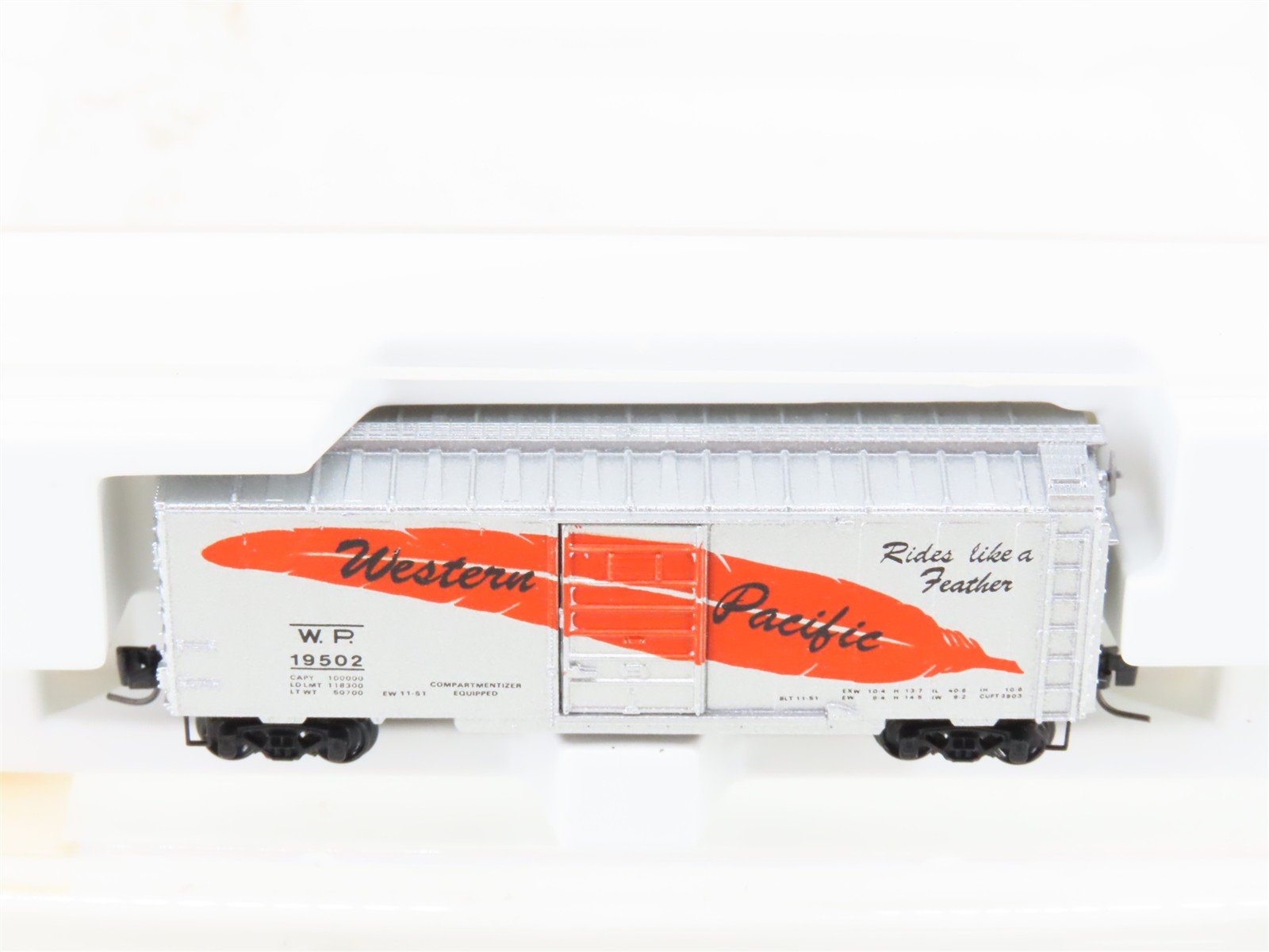 Z Kadee Micro-Trains MTL 14108-2 WP Western Pacific 