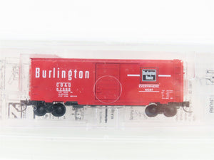 Z Scale Kadee Micro-Trains MTL 14107-2 CB&Q Burlington Route 40' Box Car #62988