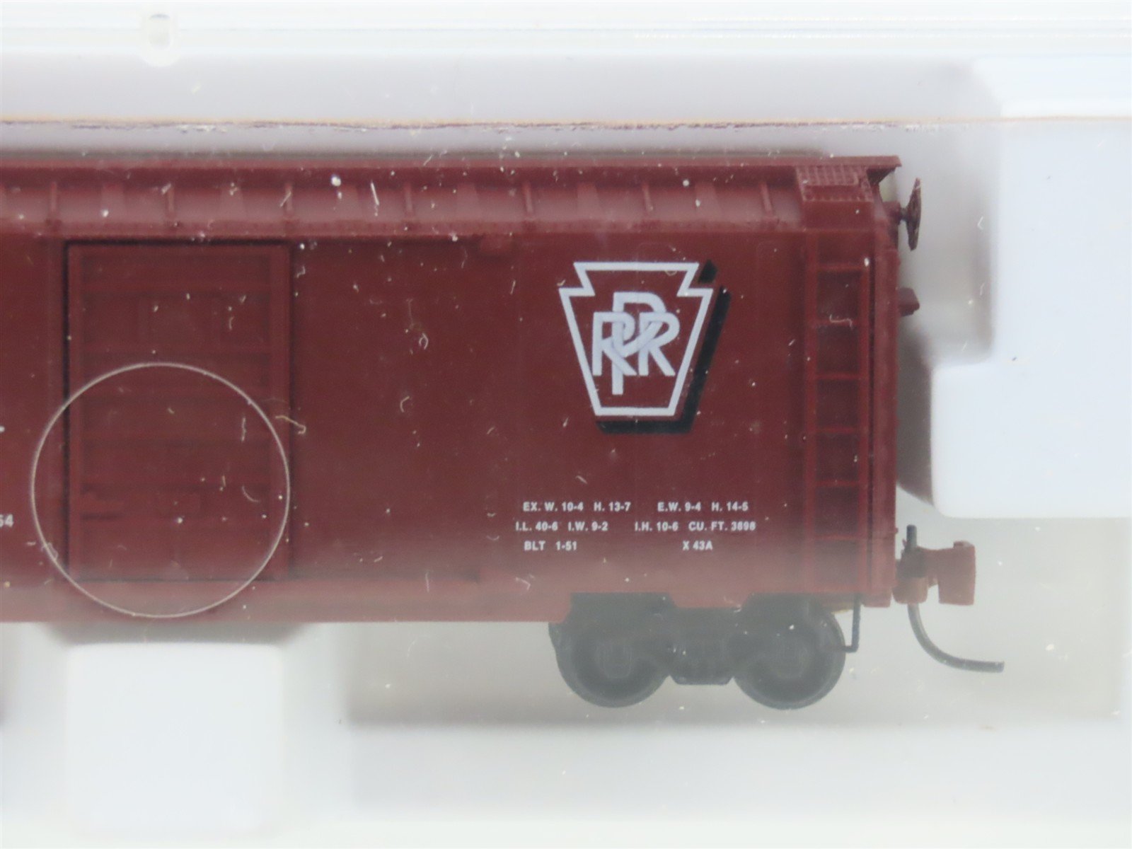 Z Scale Micro-Trains MTL 14106-2 PRR Pennsylvania 40' Box Car #603120 - SEALED