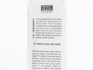 Z Scale Micro-Trains MTL 14106-2 PRR Pennsylvania 40' Box Car #603120 - SEALED