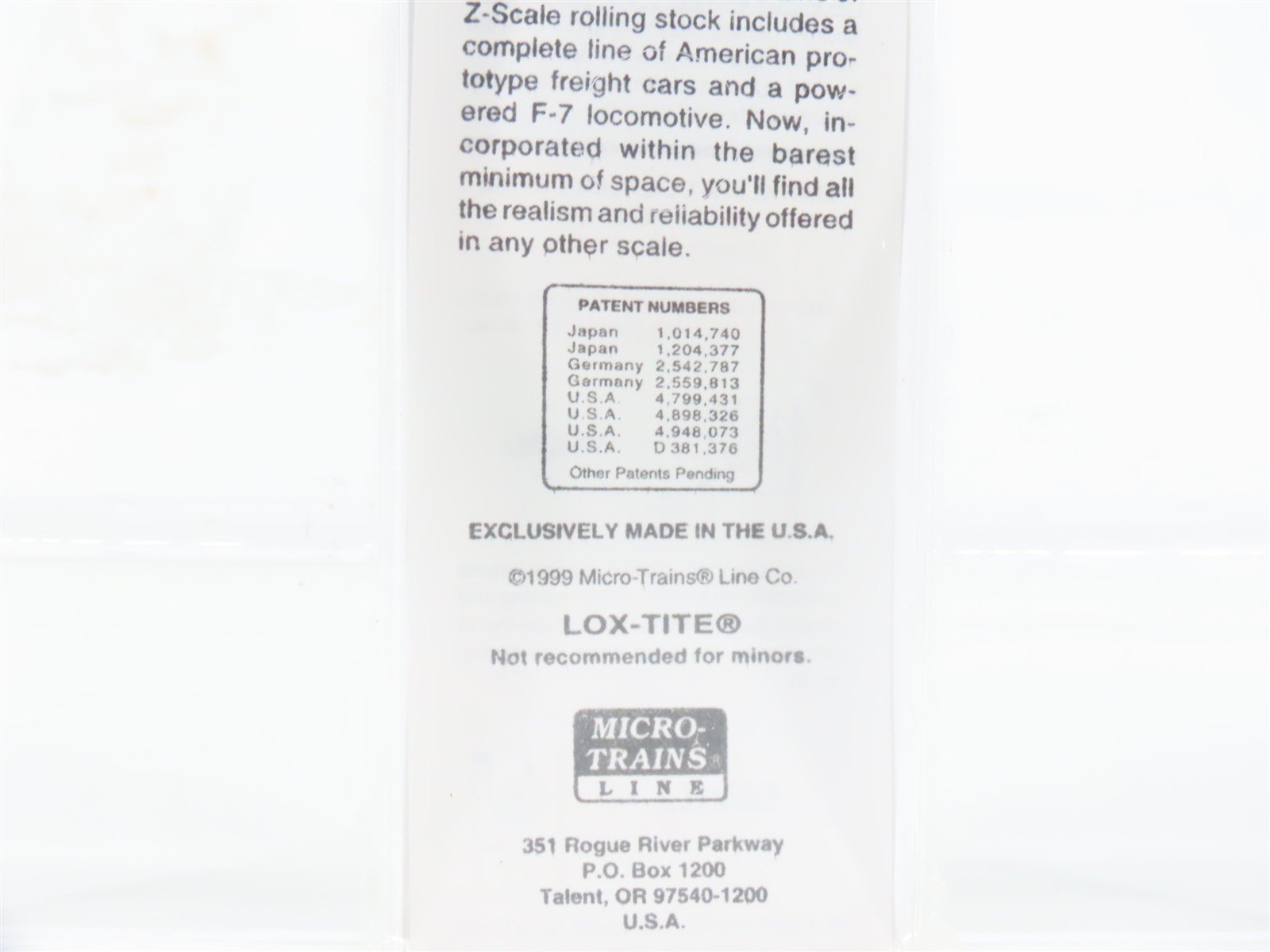 Z Scale Micro-Trains MTL 14106-2 PRR Pennsylvania 40' Box Car #603120 - SEALED