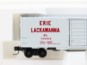 Z Scale Kadee Micro-Trains MTL 14104-2 EL Erie Lackawanna 40' Box Car #70094