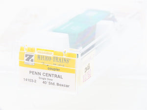 Z Scale Kadee Micro-Trains MTL 14103-2 PC Penn Central 40' Box Car #103809