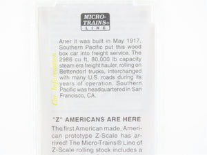 Z Scale Micro-Trains MTL 13911 SP Southern Pacific 40' Box Car #33801 - SEALED