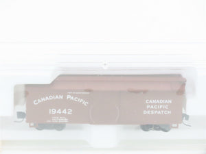 Z Scale Micro-Trains MTL 13910-2 CP Canadian Pacific Despatch 40' Box Car #19442