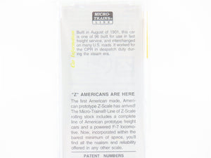 Z Scale Micro-Trains MTL 13910-2 CP Canadian Pacific Despatch 40' Box Car #19442