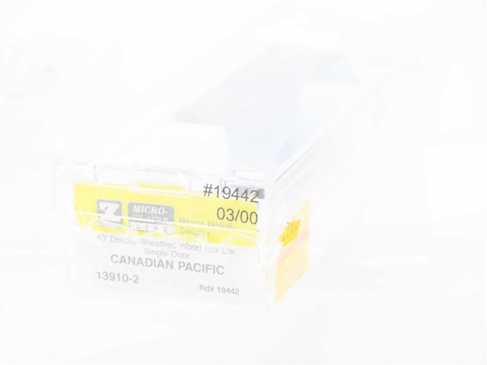 Z Scale Micro-Trains MTL 13910-2 CP Canadian Pacific Despatch 40' Box Car #19442