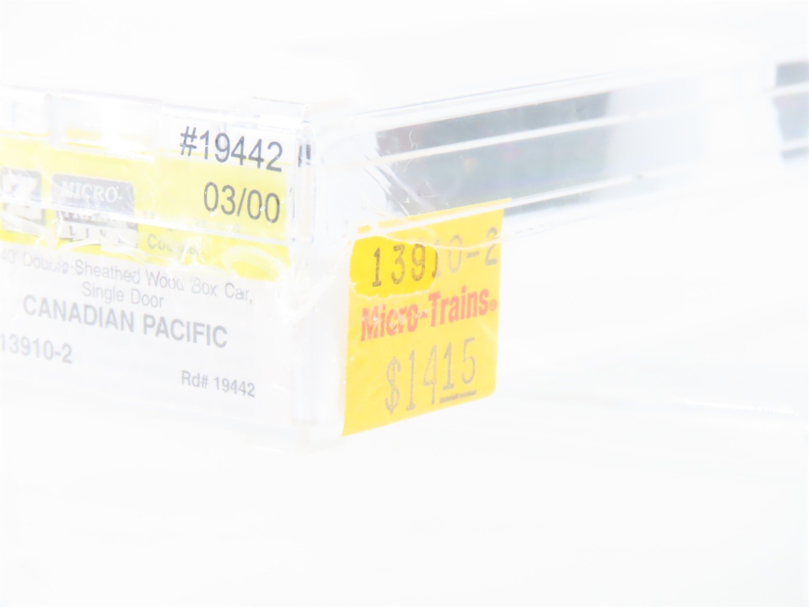 Z Scale Micro-Trains MTL 13910-2 CP Canadian Pacific Despatch 40' Box Car #19442