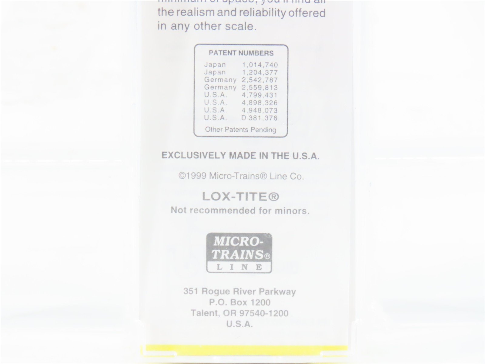 Z Scale Micro-Trains MTL 13909-2 Grand Trunk Railway 40' Box Car #17084 - SEALED