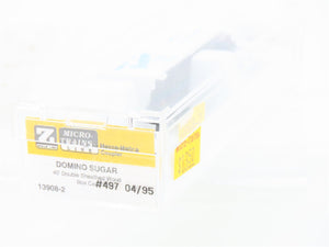 Z Scale Micro-Trains MTL 13908-2 ASRX Domino Sugars 40' Wood Box Car #497