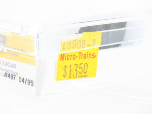 Z Scale Micro-Trains MTL 13908-2 ASRX Domino Sugars 40' Wood Box Car #497