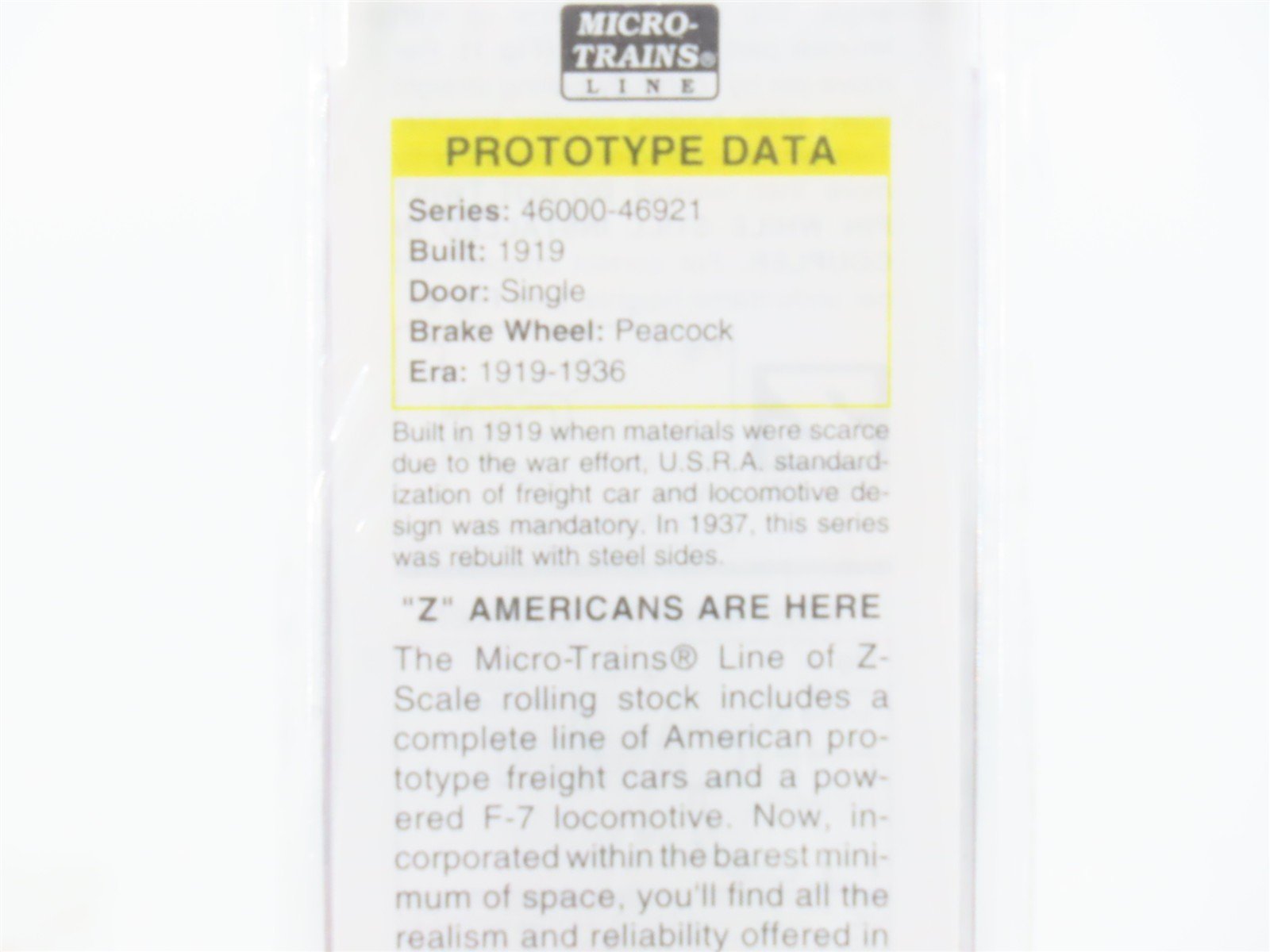 Z Micro-Trains MTL 13912-2 ACL Atlantic Coast Line 40' Box Car #46683 - SEALED