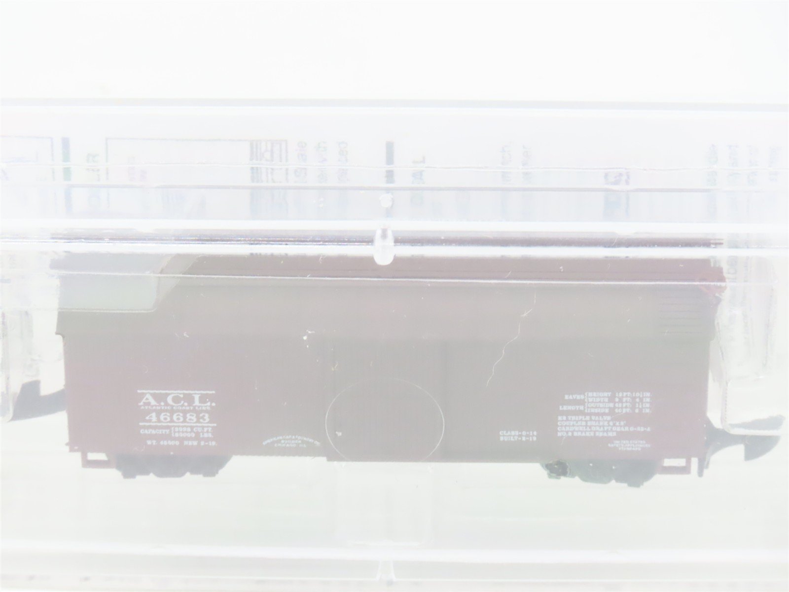 Z Scale Micro-Trains MTL 13912 ACL Atlantic Coast Line 40' Box Car #46683 SEALED