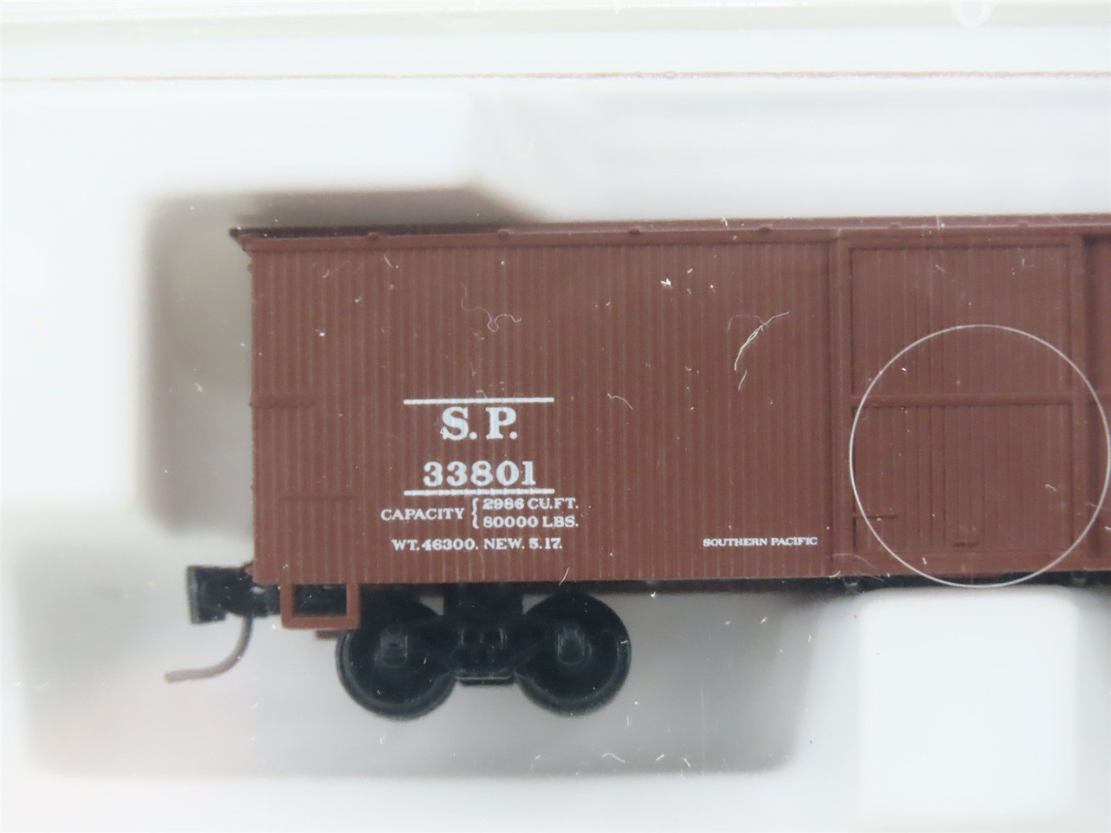 Z Scale Micro-Trains MTL 13911-2 SP Southern Pacific 40' Box Car #33801 - SEALED