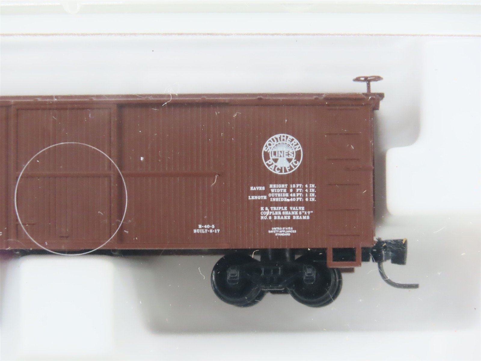 Z Scale Micro-Trains MTL 13911-2 SP Southern Pacific 40' Box Car #33801 - SEALED