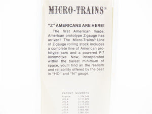 Z Scale Kadee Micro-Trains MTL 14102-2 SP Southern Pacific 40' Box Car #105473