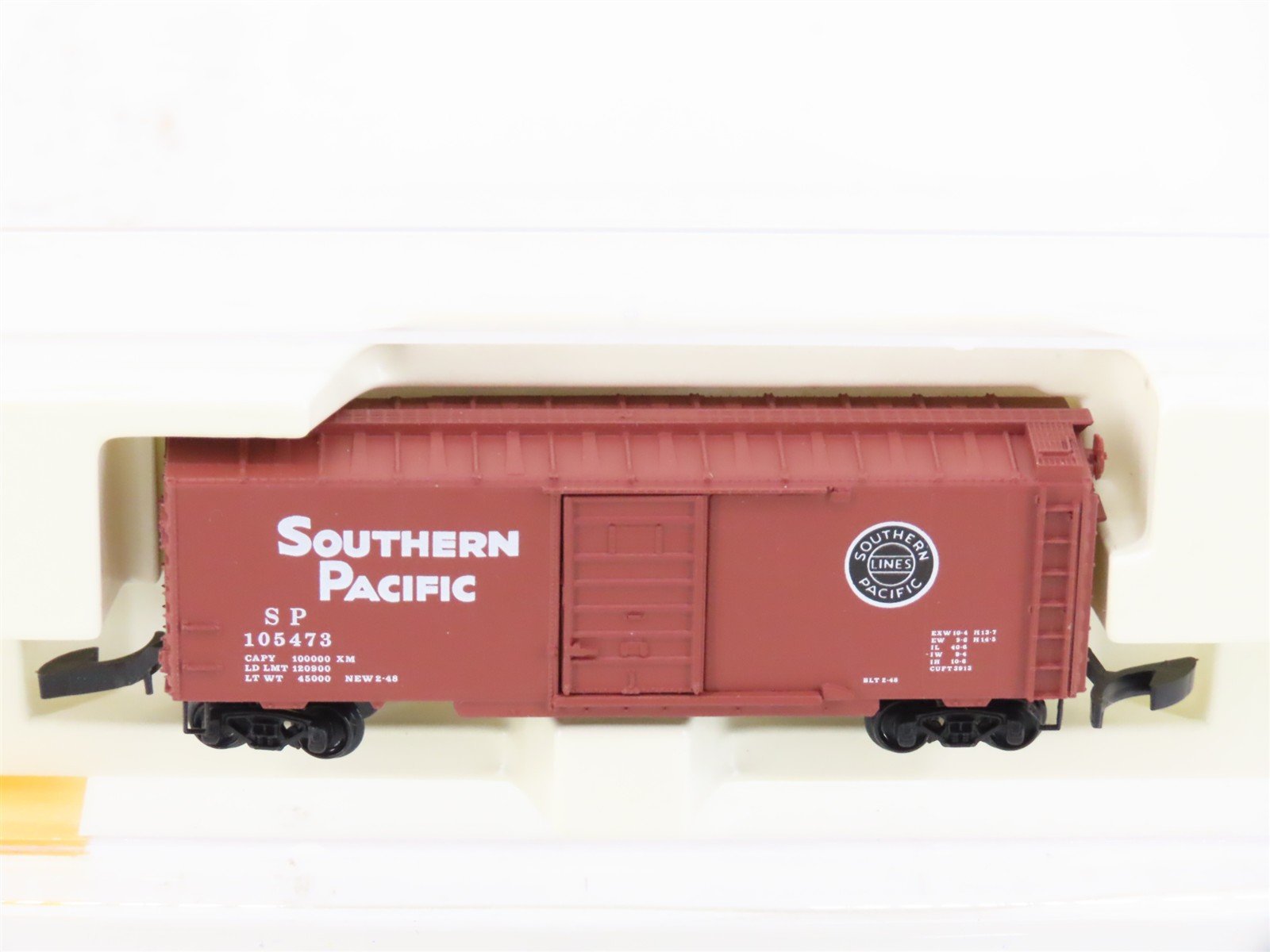 Z Scale Micro-Trains MTL 14102 SP Southern Pacific 40' Box Car #105473