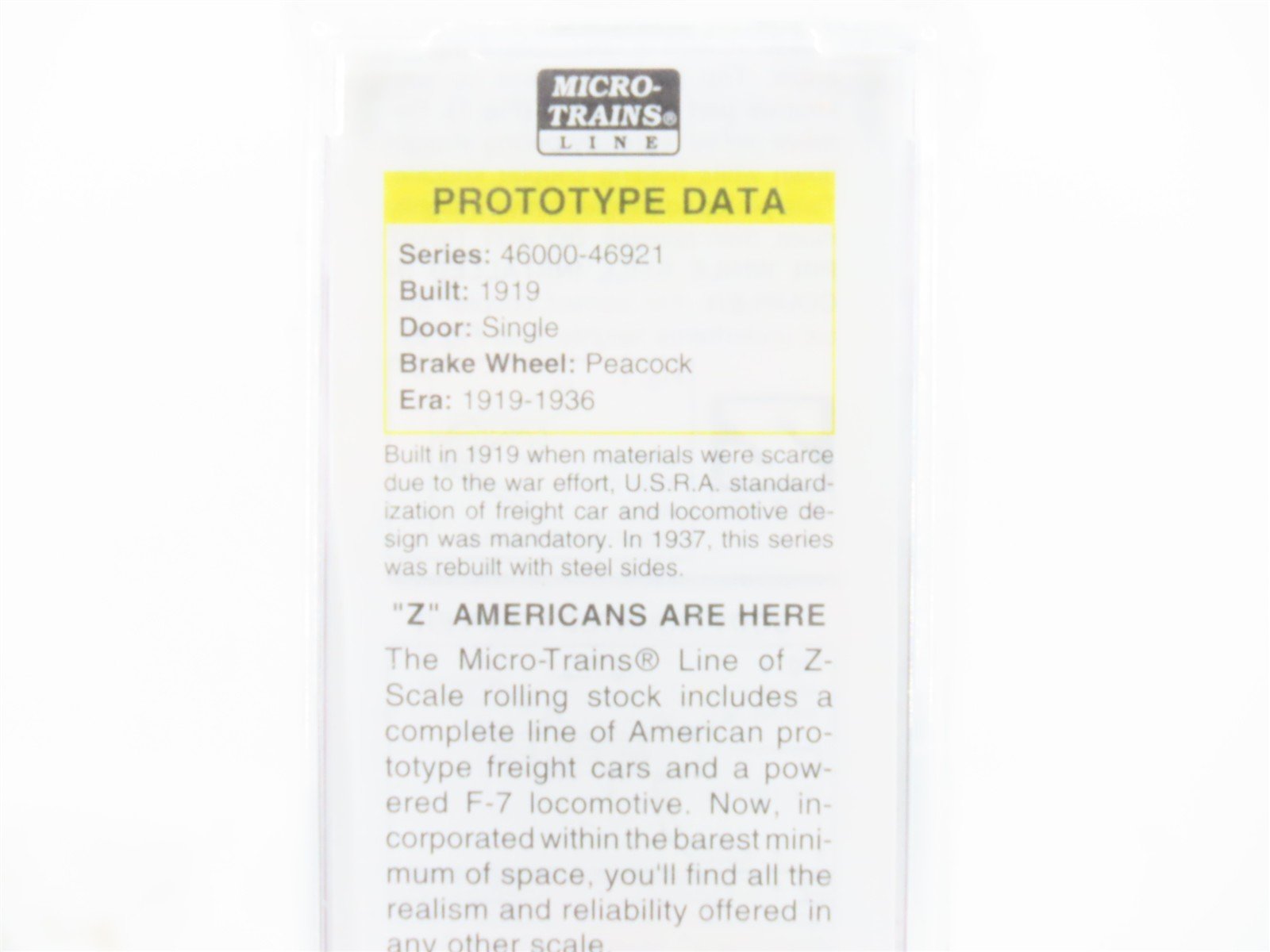 Z Micro-Trains MTL 13912-2 ACL Atlantic Coast Line 40' Box Car #46683 - SEALED