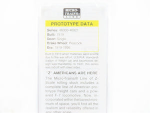 Z Micro-Trains MTL 13912-2 ACL Atlantic Coast Line 40' Box Car #46683 - SEALED