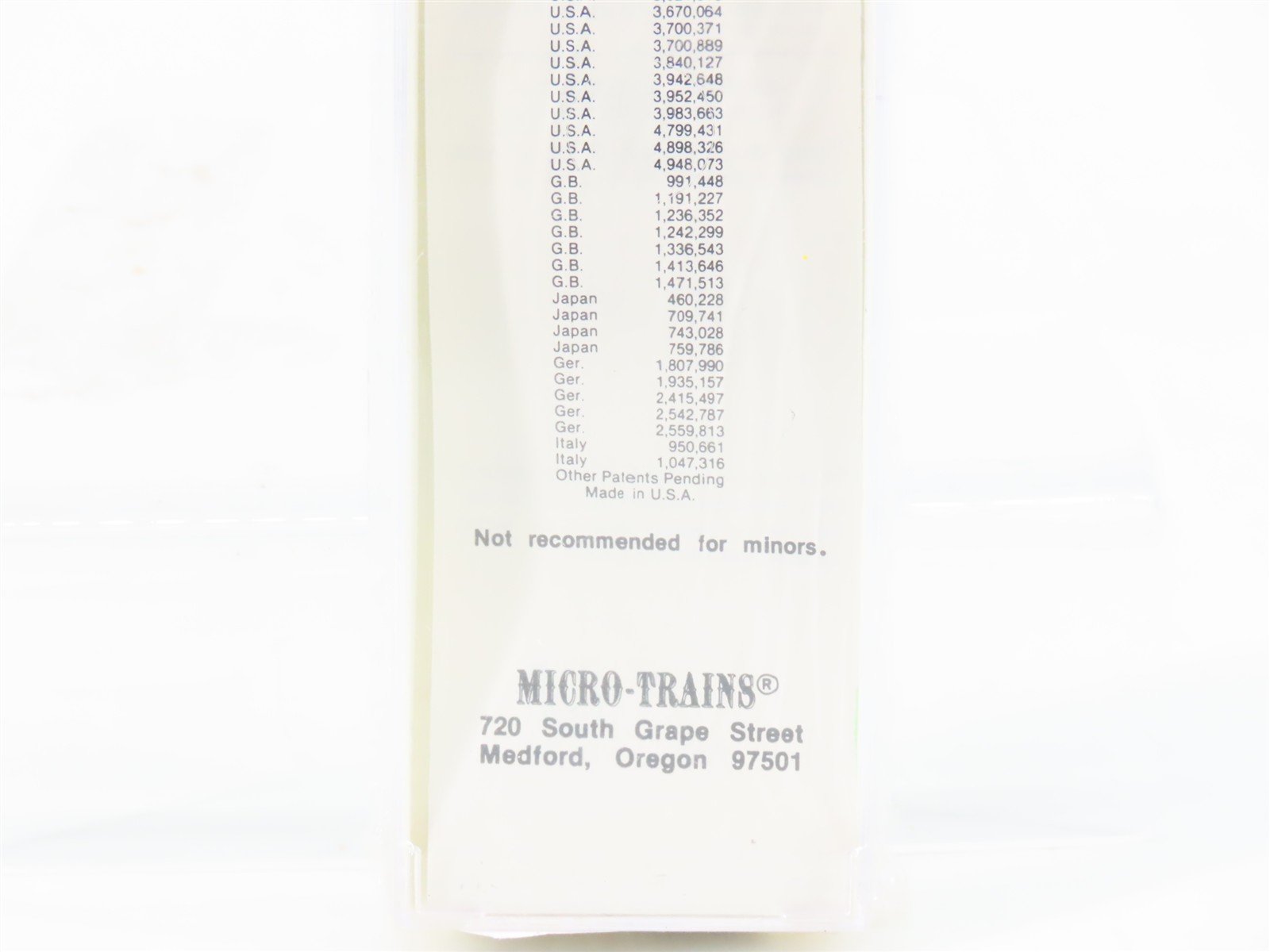 Z Scale Micro-Trains MTL 13907 MP Missouri Pacific 40' Boxcar #45231 C.T. SEALED