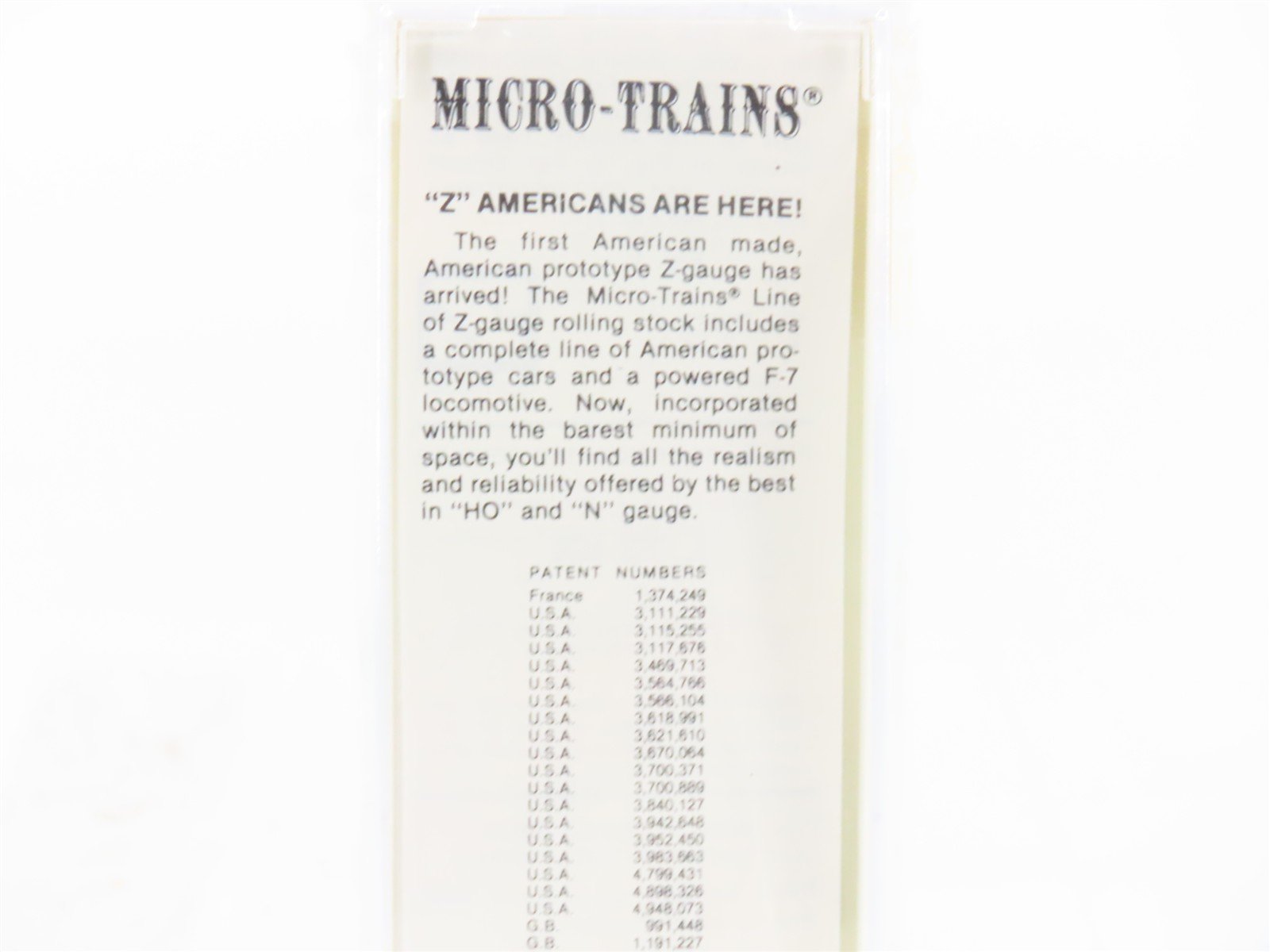 Z Scale Micro-Trains MTL 13907 MP Missouri Pacific 40' Boxcar #45231 C.T. SEALED