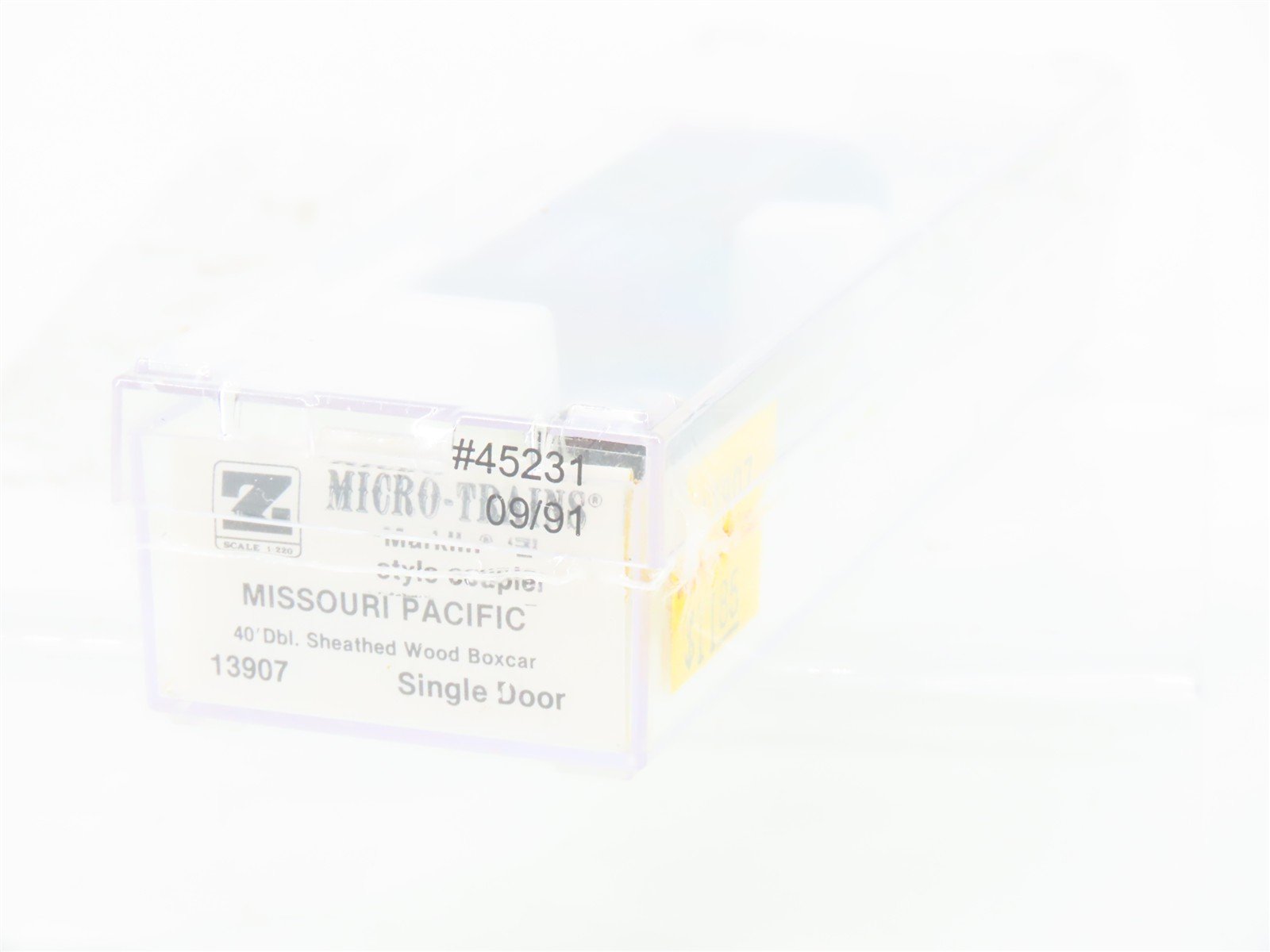 Z Scale Micro-Trains MTL 13907 MP Missouri Pacific 40' Boxcar #45231 C.T. SEALED