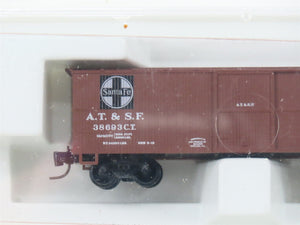 Z Scale Micro-Trains MTL 13905-2 ATSF Santa Fe 40' Box Car #38693 C.T. - SEALED