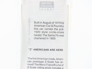 Z Scale Micro-Trains MTL 13905-2 ATSF Santa Fe 40' Box Car #38693 C.T. - SEALED