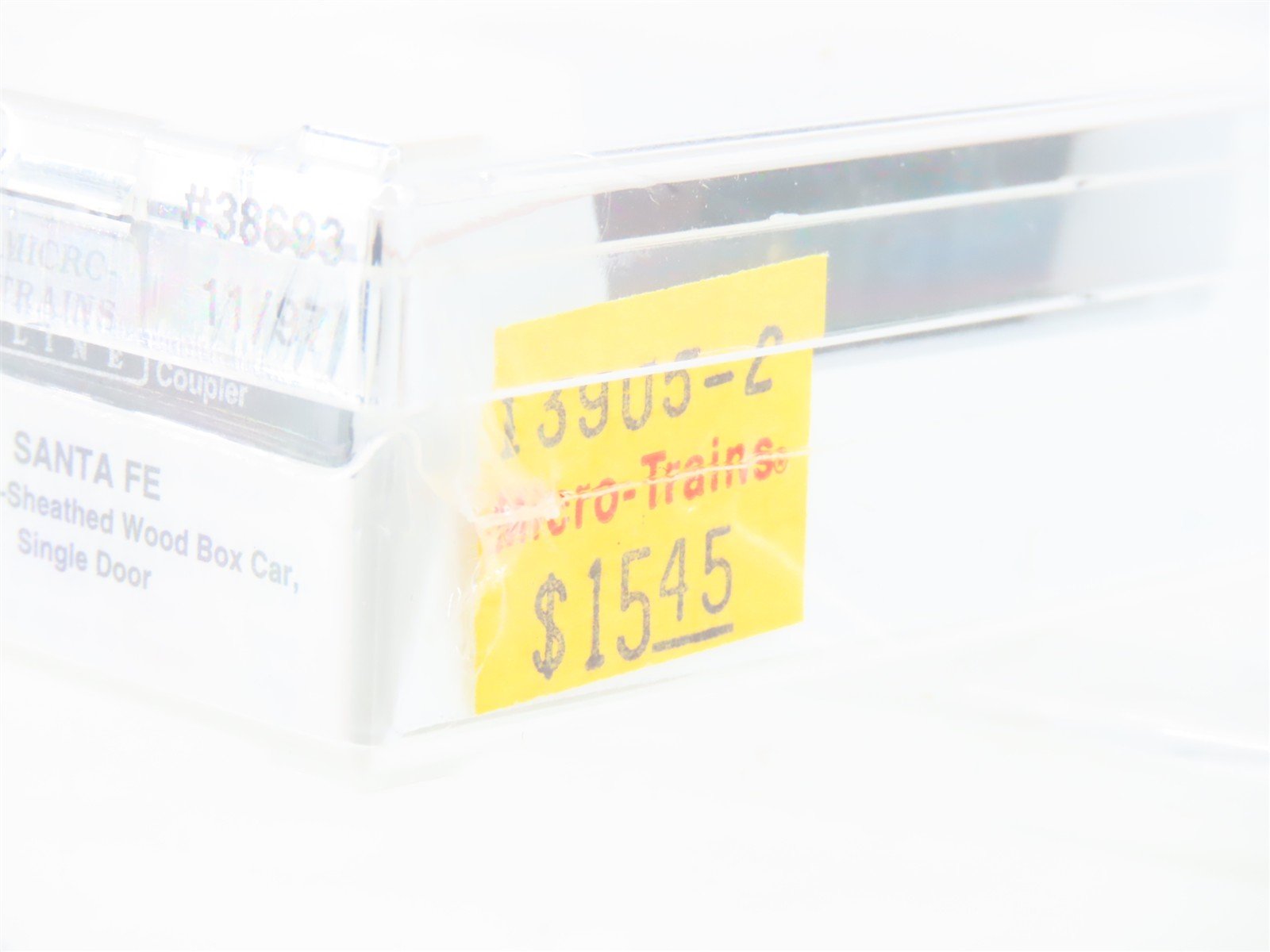 Z Scale Micro-Trains MTL 13905-2 ATSF Santa Fe 40' Box Car #38693 C.T. - SEALED